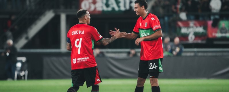 N.E.C. speelt voor derde keer op rij met 1-1 gelijk