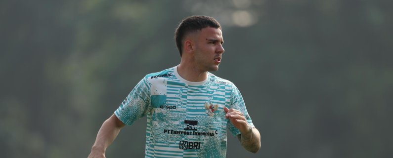 Calvin Verdonk op trainingskamp met Indonesië