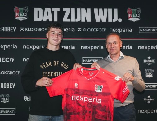 Joep Geneste tekent tweejarig contract bij N.E.C.