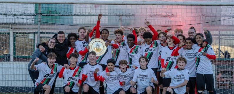 Eerste seizoenshelft jeugdelftallen DFDS - N.E.C. Voetbalacademie
