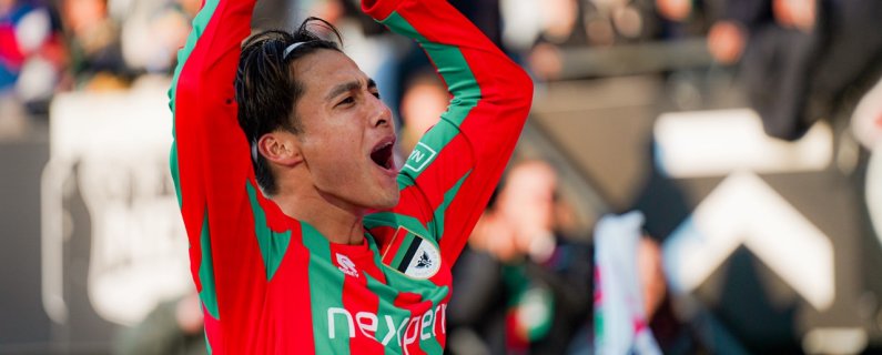 Japanse dubbelslag brengt N.E.C. langs FC Groningen