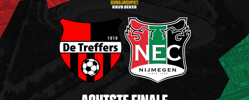 N.E.C. loot De Treffers in de Eurojackpot KNVB Beker
