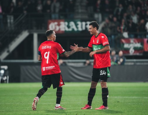 N.E.C. speelt voor derde keer op rij met 1-1 gelijk