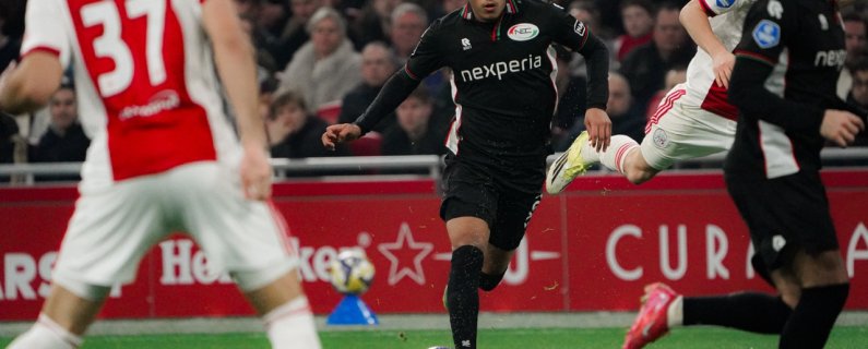 N.E.C. speelt opnieuw met 1-1 gelijk; nu buitenshuis tegen Ajax   