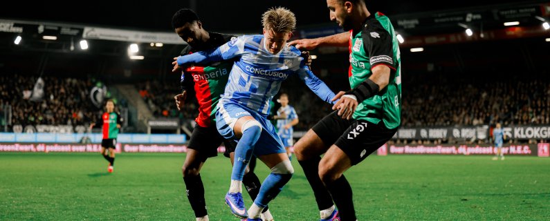 Ongeslagen reeks N.E.C. ten einde na nederlaag tegen FC Utrecht