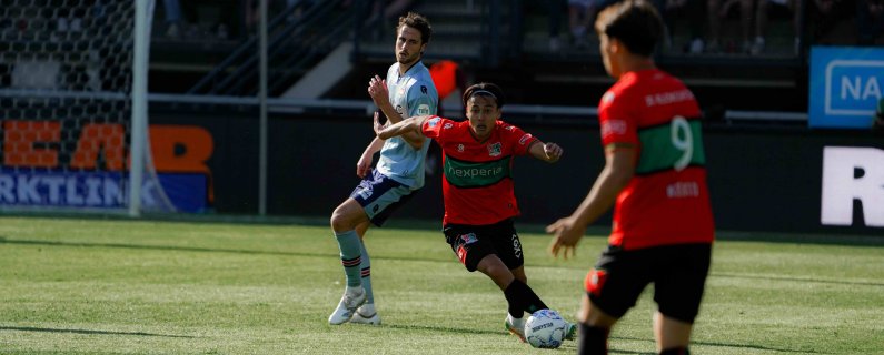 N.E.C. houdt punt over aan thuiswedstrijd tegen Willem II